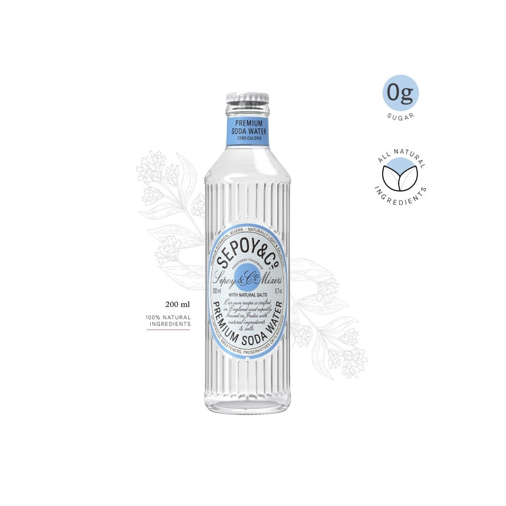Sepoy & Co. Premium Soda Water