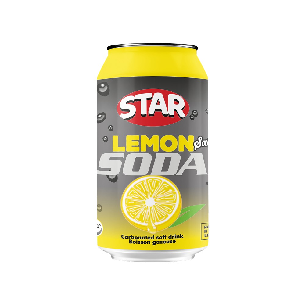 Star Sparkling Lemon Salted Soda Water