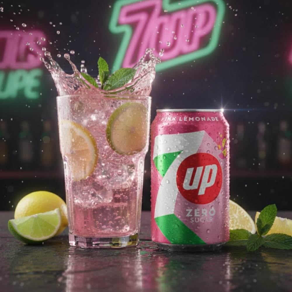 7UP Pink Lemonade Soft Drink