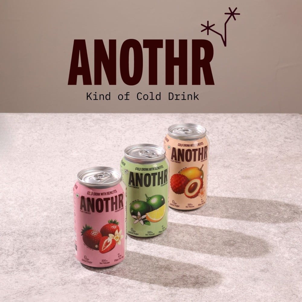 Anothr Plant Based Prebiotic Soda (Litchi Mango)