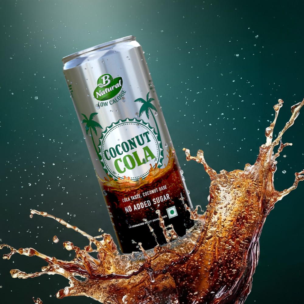 B Natural Coconut Cola Soft Drink