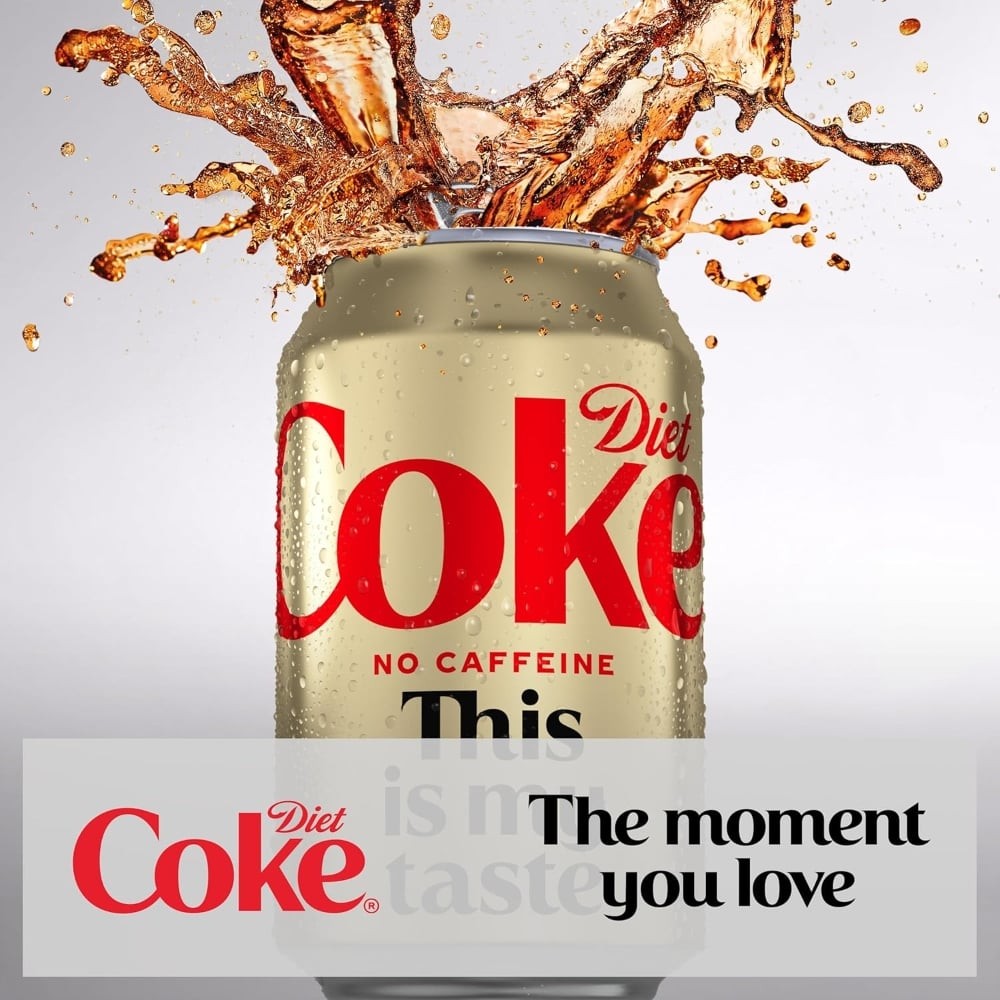 Coca-Cola Diet Coke Soft Drink No Caffeine
