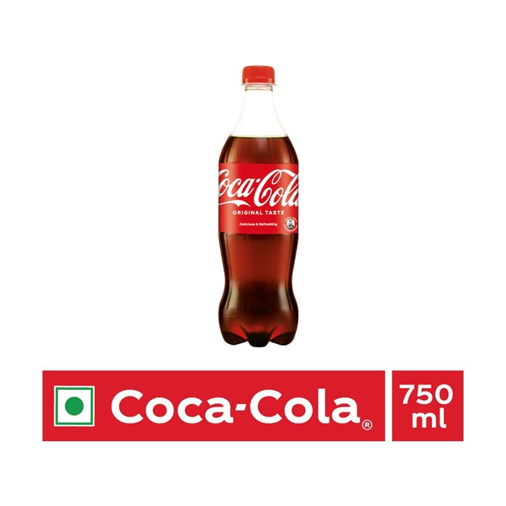 Coca-Cola Soft Drink (750 ml) - Pack of 2