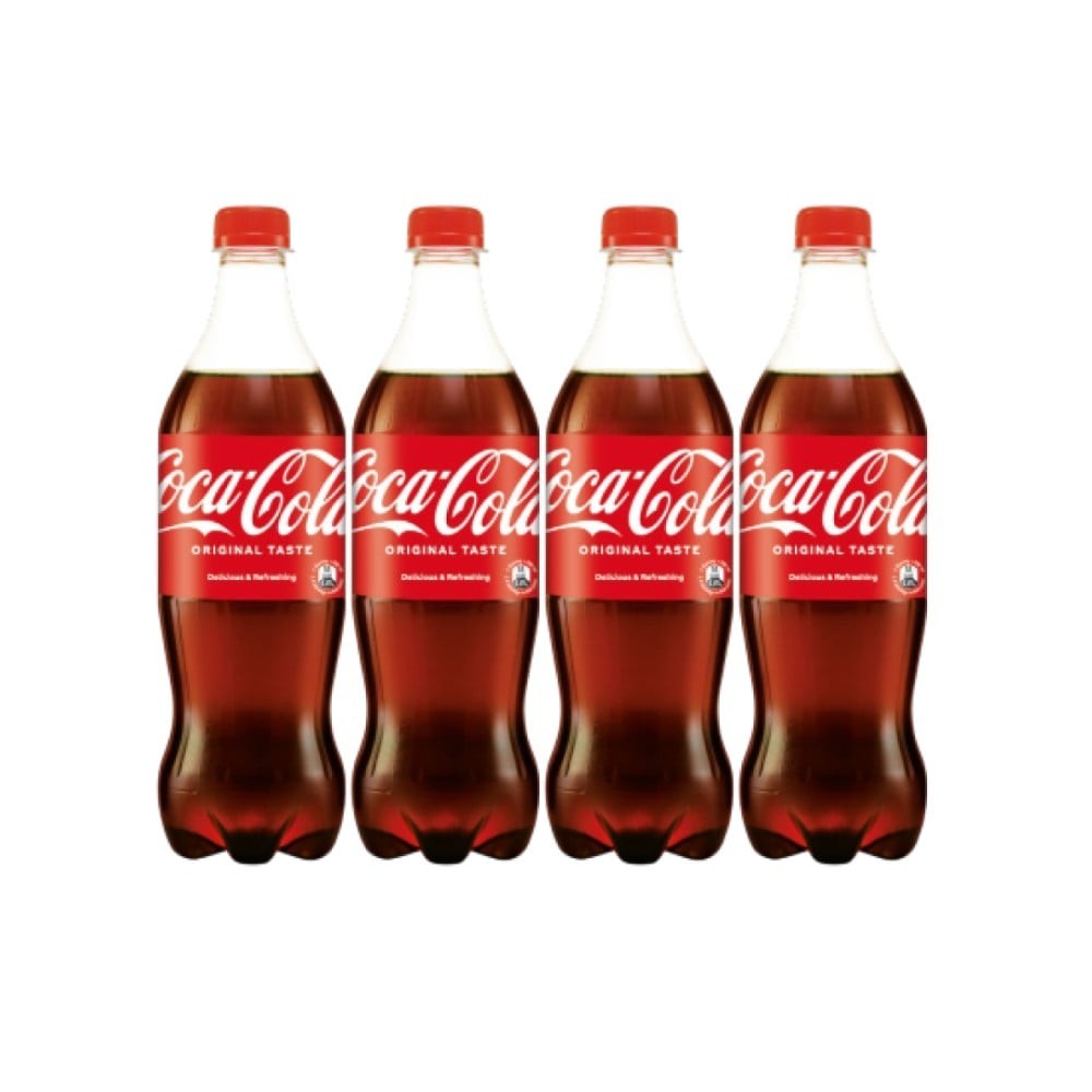 Coca-Cola Soft Drink (750 ml) - Pack of 4