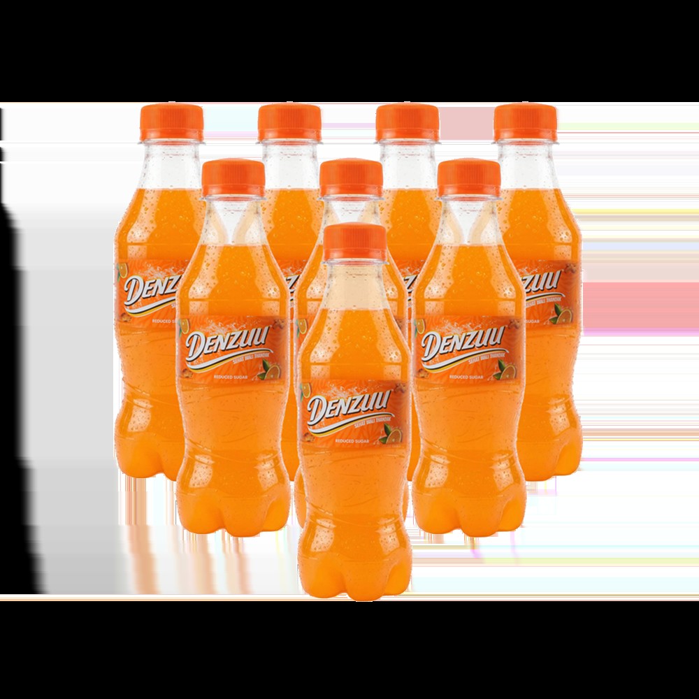 Denzuu Orange Soft Drink with Curcumin Extract