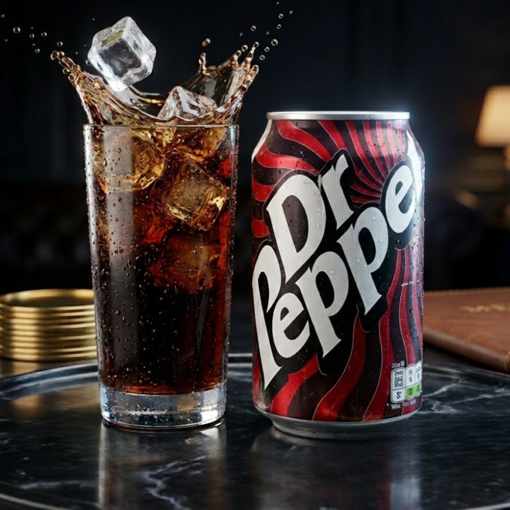 Dr Pepper Sparkling Fruit Flavour Soft Drink