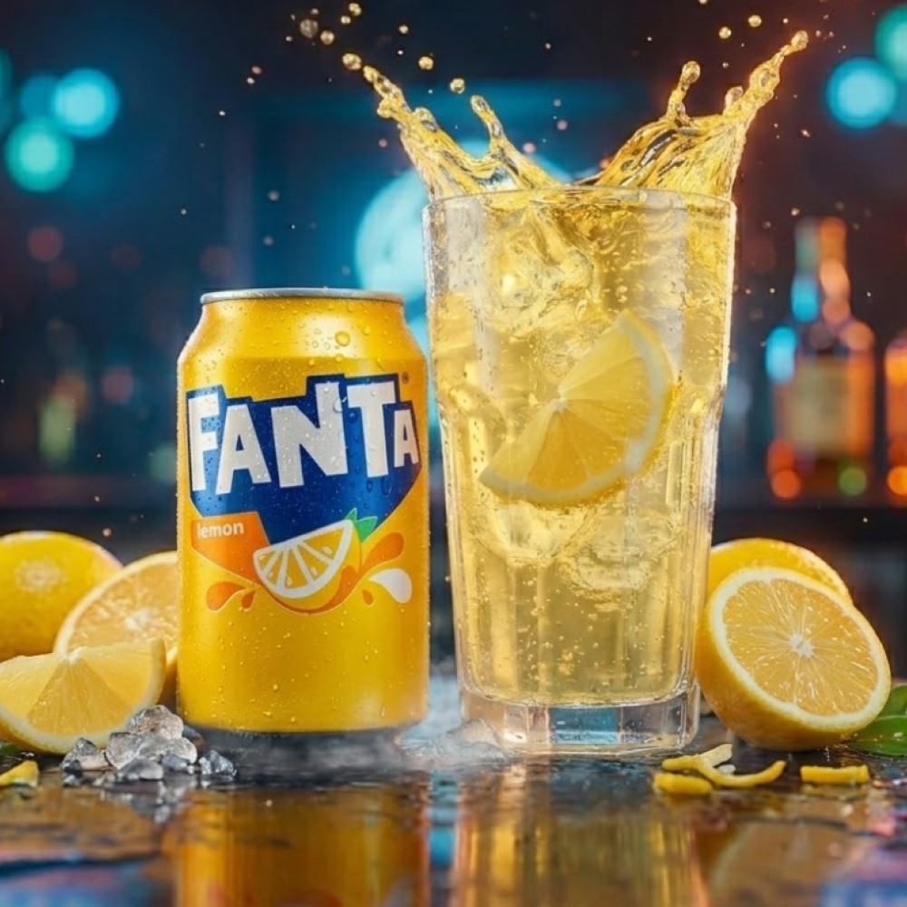 Fanta Lemon Flavour Soft Drink
