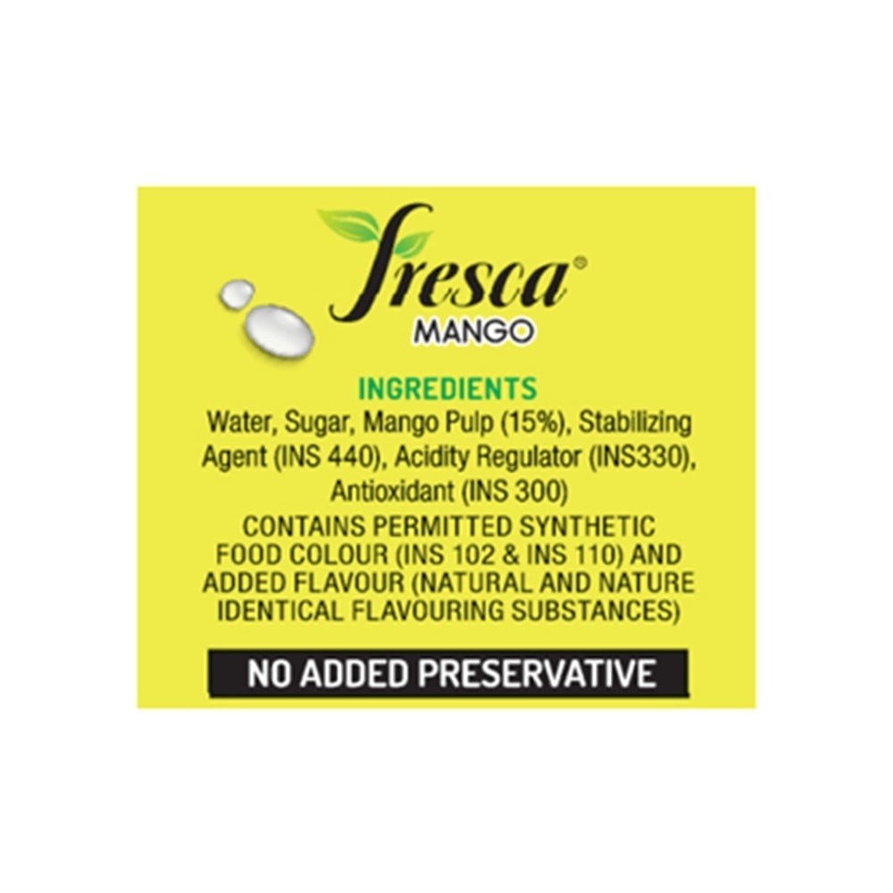 Fresca Mango Drink