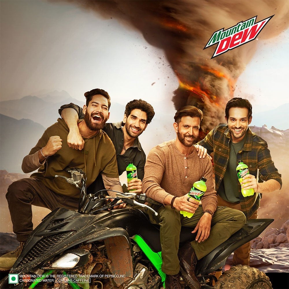 Mountain Dew Grip Soft Drink