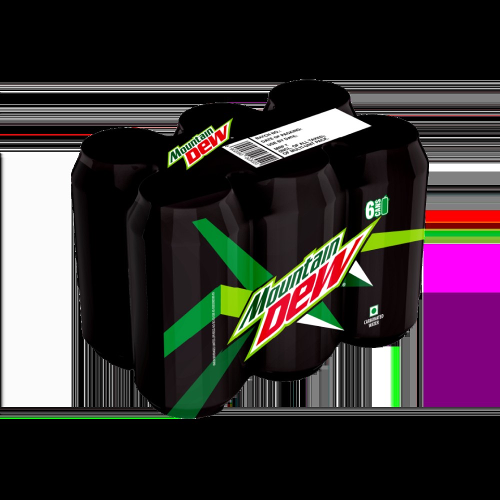 Mountain Dew Lime Soft Drink Can