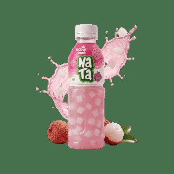 Paper Boat Nata De Coco Lychee Juice