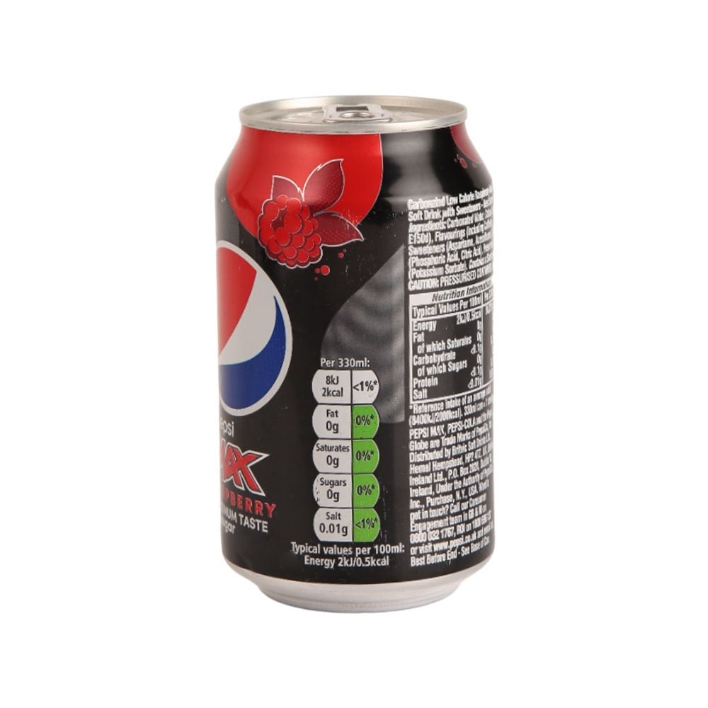 Pepsi Max Raspberry No Sugar Soft Drink