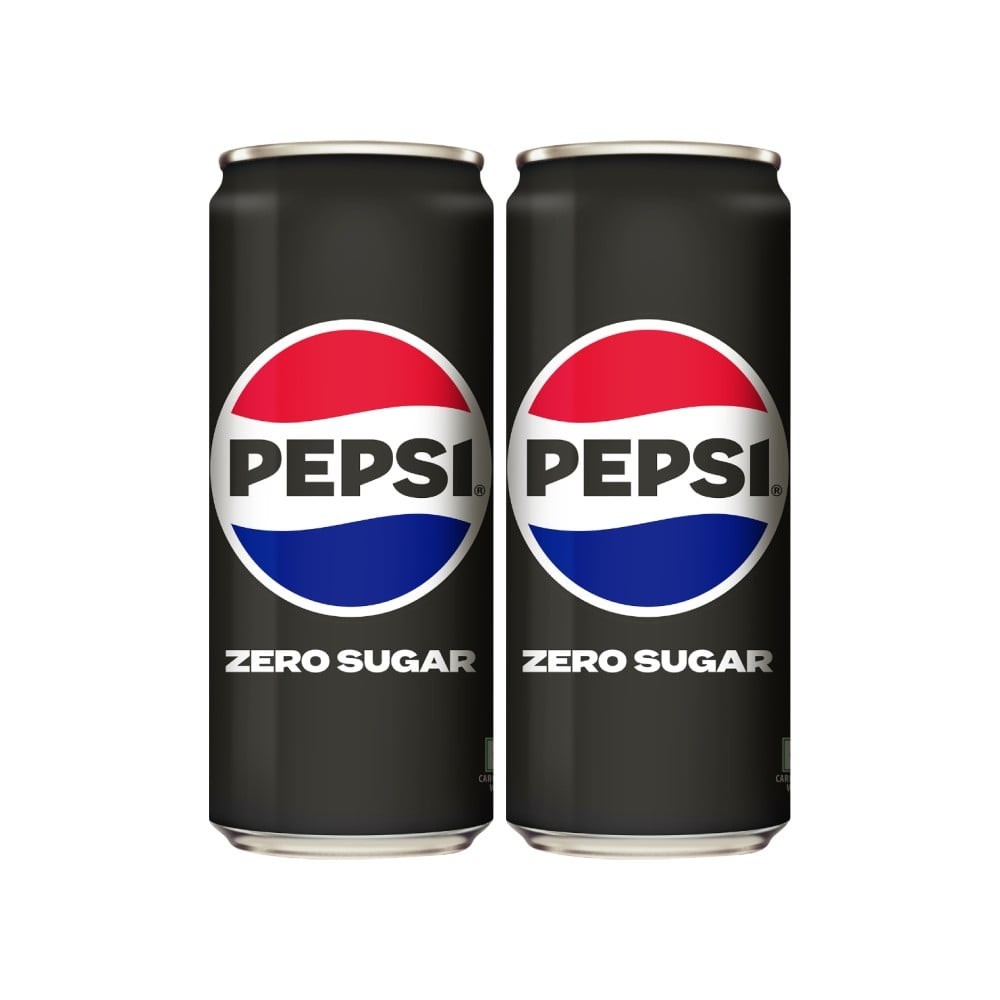 Pepsi Zero Sugar Soft Drink - Pack of 2