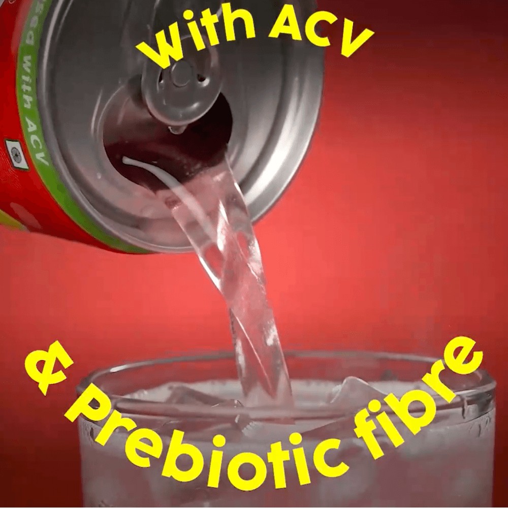 Plix Grape Fizzy Prebiotic Soda