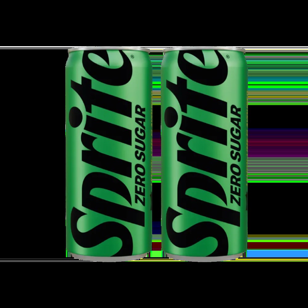 Sprite Zero Soft Drink - Pack of 2