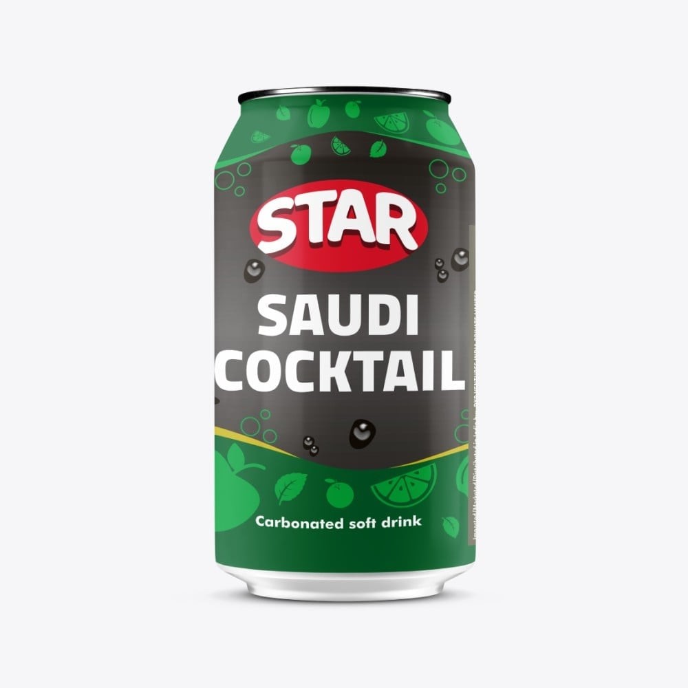 Star Saudi Cocktail Carbonated Soft Drink