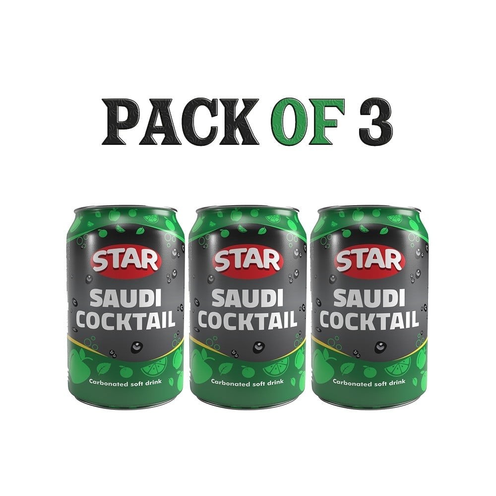 Star Saudi Cocktail Carbonated Soft Drink