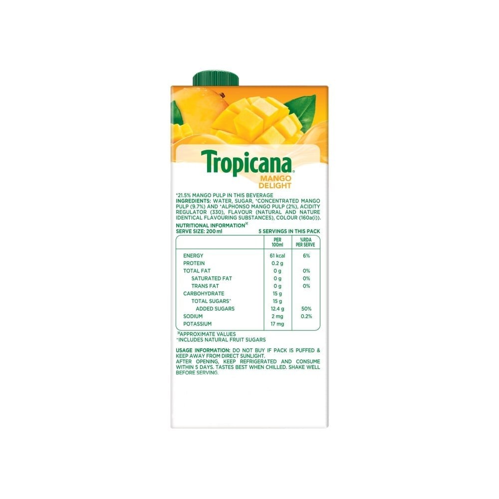 Tropicana Delight Mango Drink