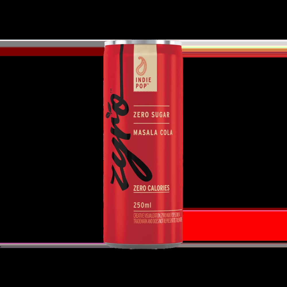 Zyro by Karan Aujla Zero Sugar Masala Cola Soft Drink