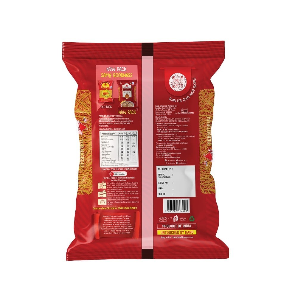 Bambino Roasted Vermicelli Seviyan